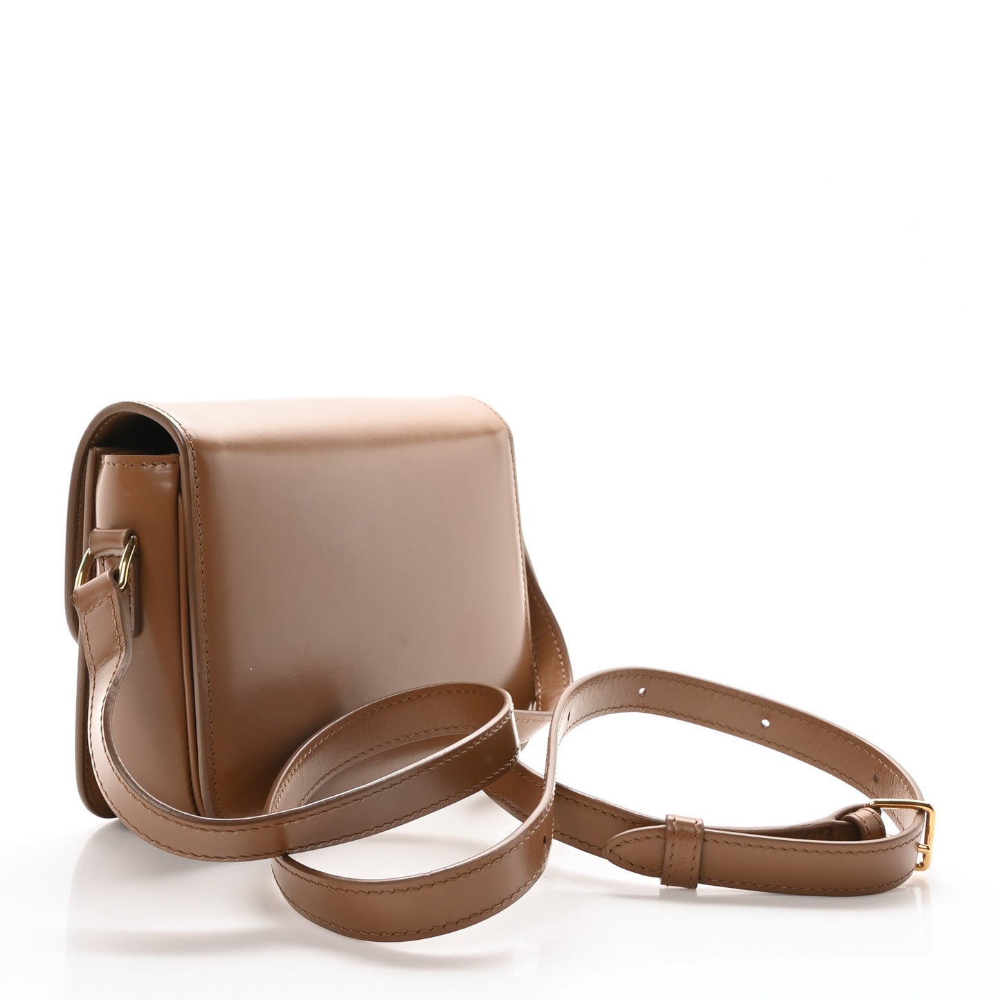 Shiny Calfskin Teen Triomphe Bronze