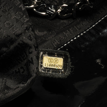 Chanel Vinyl XL Coco Cabas Black 7 of 7
