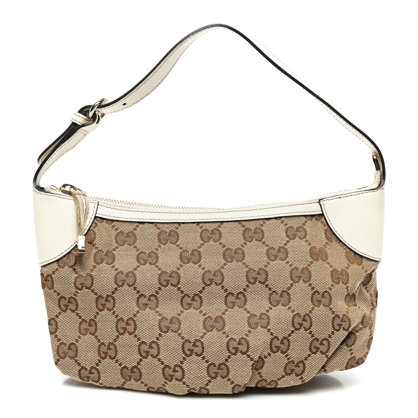 Monogram Pochette White
