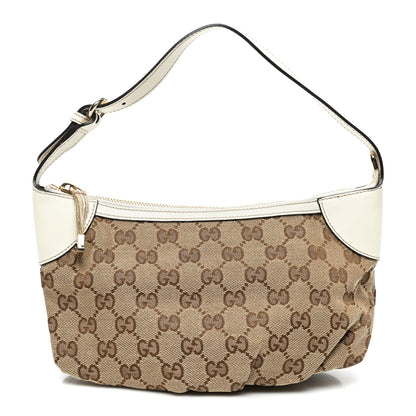 Gucci Monogram Pochette White 1 of 8
