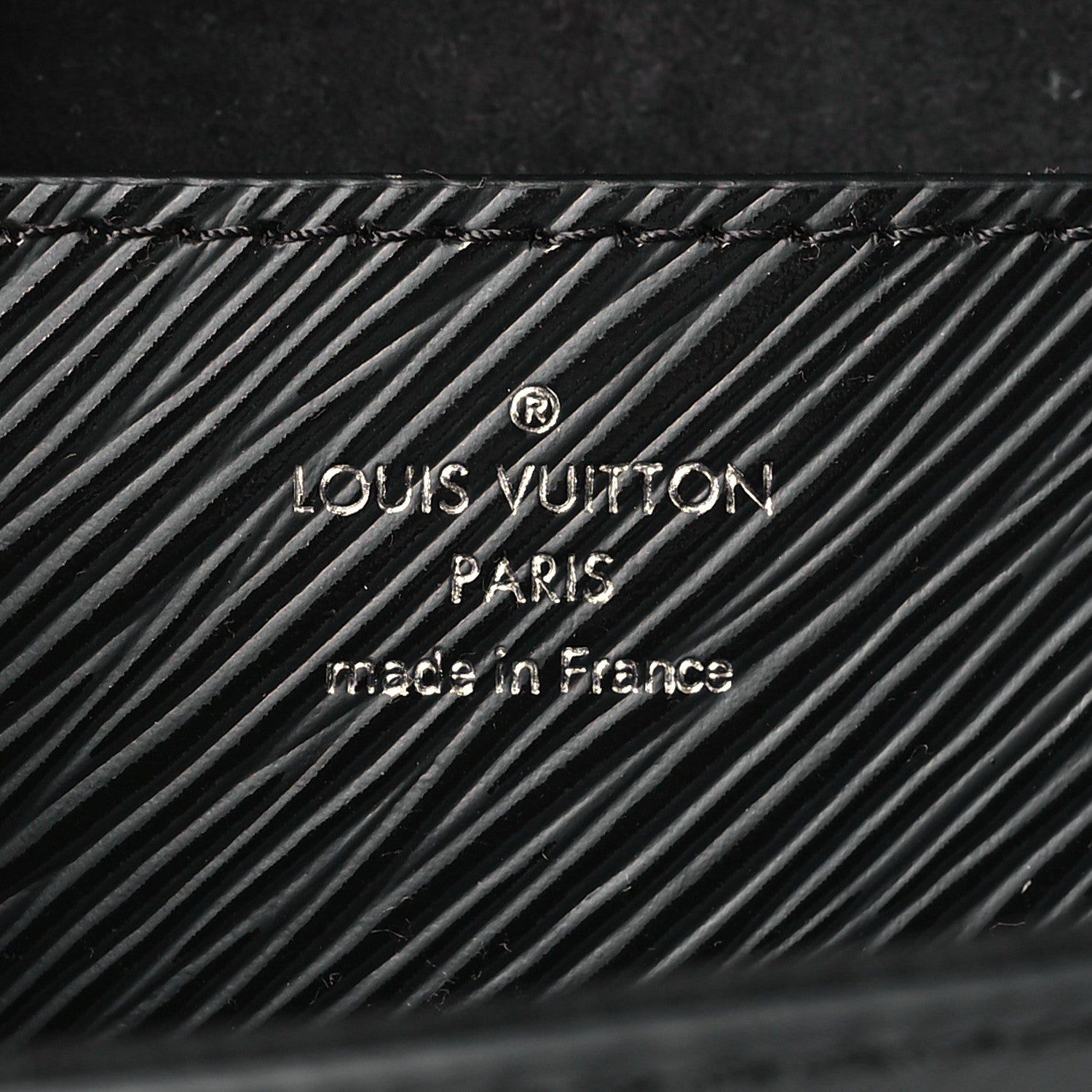 Louis Vuitton Epi Twist Shoulder Bag MM Matte Black 7 of 10