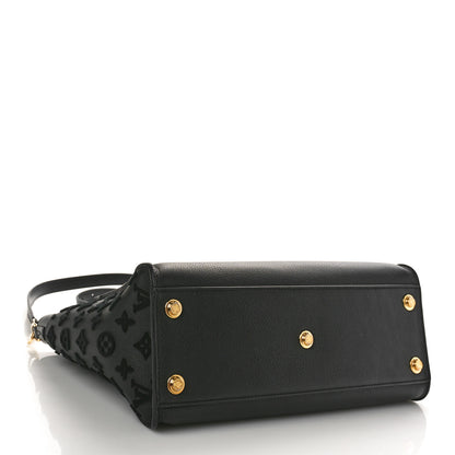 Louis Vuitton Calfskin Monogram Tufting On My Side Black 4 of 8