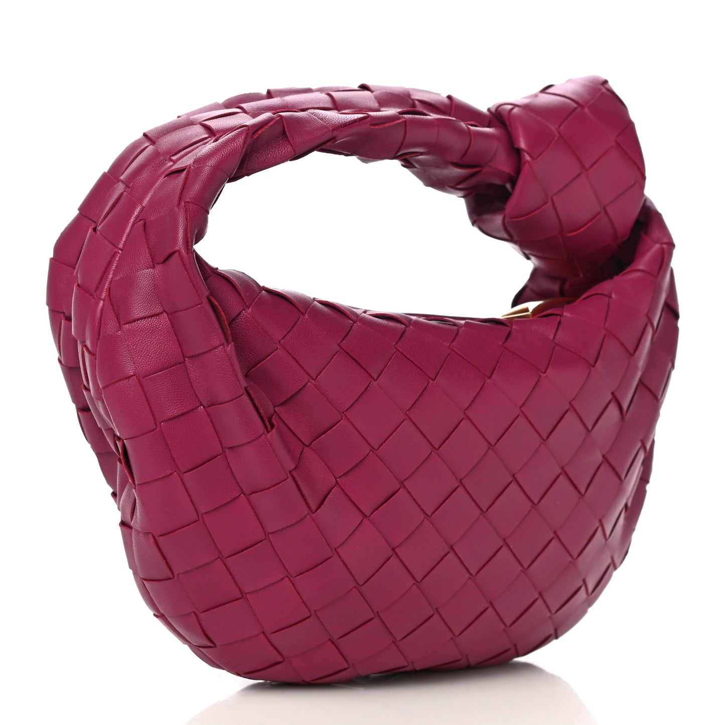 Nappa Intrecciato Mini Jodie Cinnabar