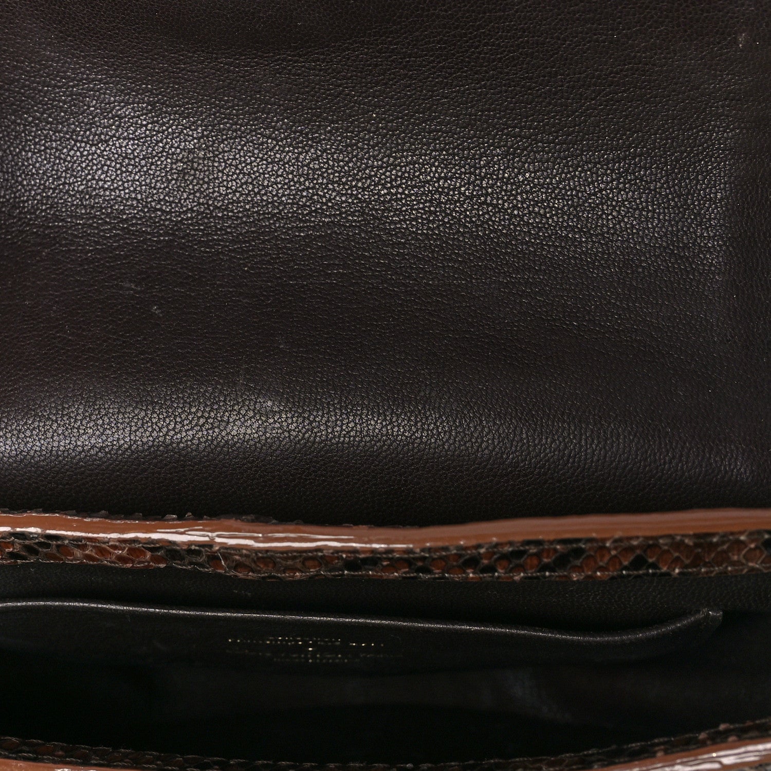 Louis Vuitton Snakeskin Suede Monogram Empire Ponant Marron 12 of 12