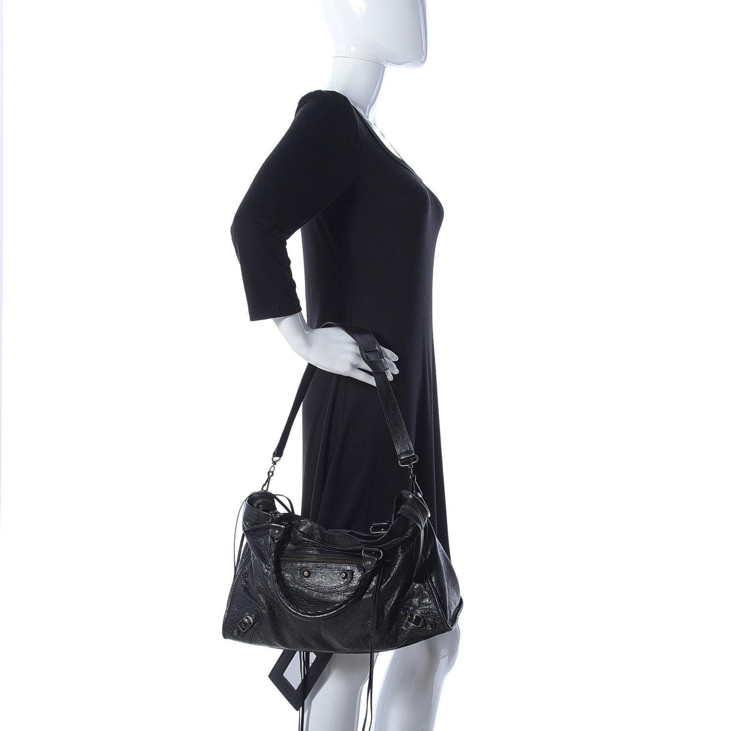 Balenciaga Agneau Classic Hardware City Black 2 of 10
