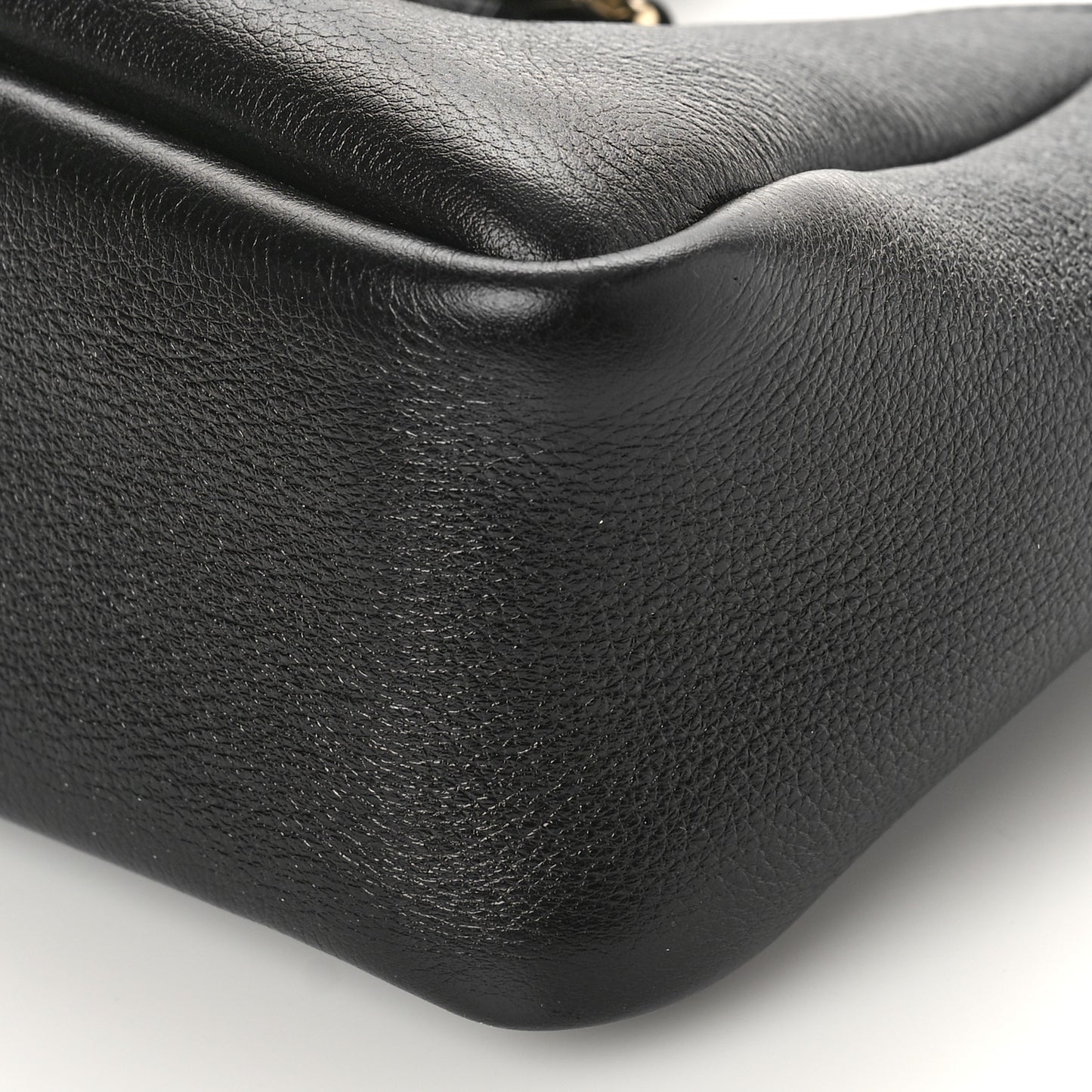 Grained Calfskin Mini G-Lock Hobo Black