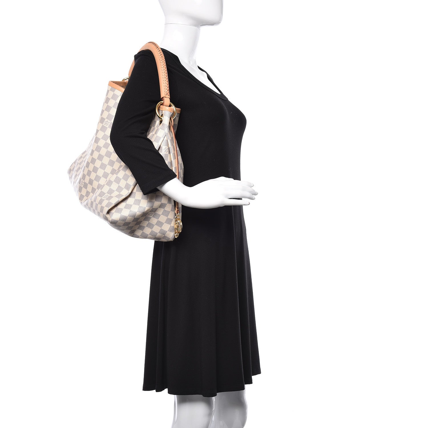 Louis Vuitton Damier Azur Artsy MM 2 of 13