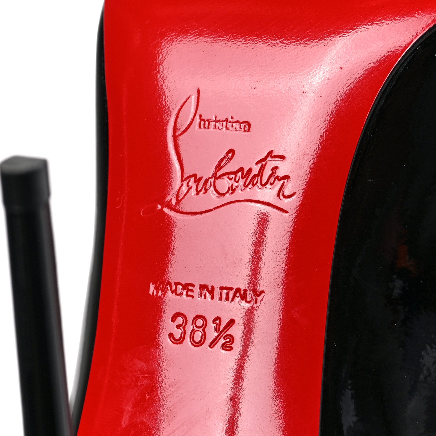Christian Louboutin Patent So Kate 120 Pumps 38.5 Black 6 of 7