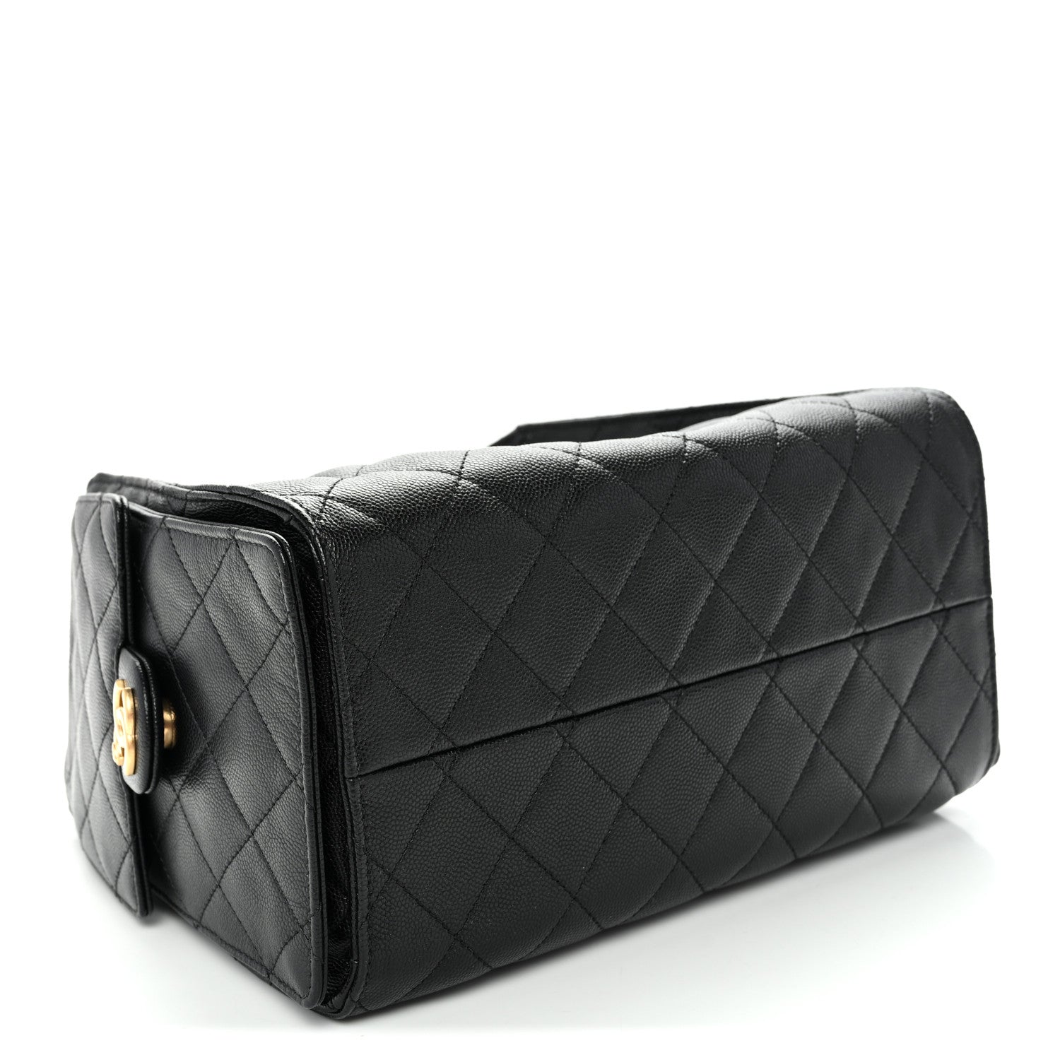Chanel Caviar Quilted Small Chanel 25 Handbag Black 4 of 11