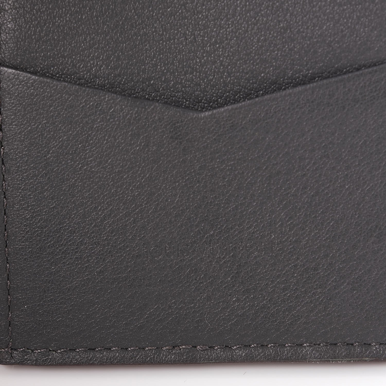Louis Vuitton Taurillon Pocket Organizer Charcoal 6 of 7