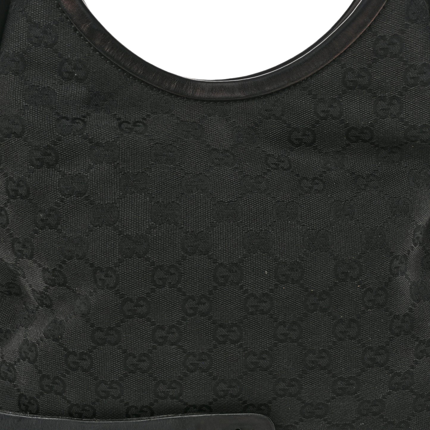 Monogram Small Hobo Black