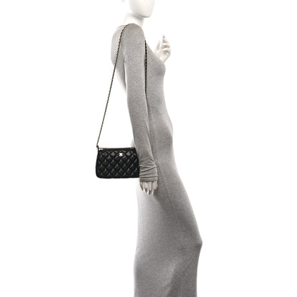 Chanel Caviar Quilted Purse With Chain Black 2 of 11