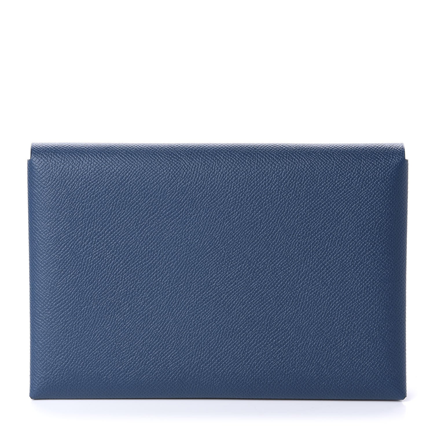 Hermes Epsom Calvi Pouch Bleu Agate Black 1 of 10