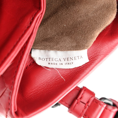 Bottega Veneta Calfskin Intrecciato Mini Roma Red 7 of 11