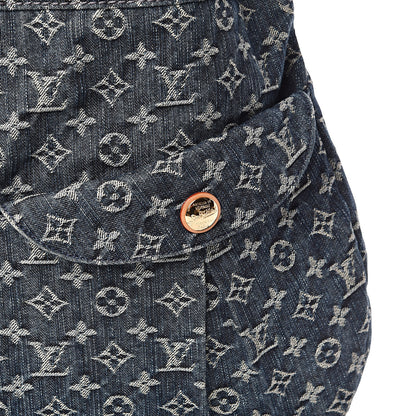 Louis Vuitton Denim Daily GM Gris Blue 10 of 10