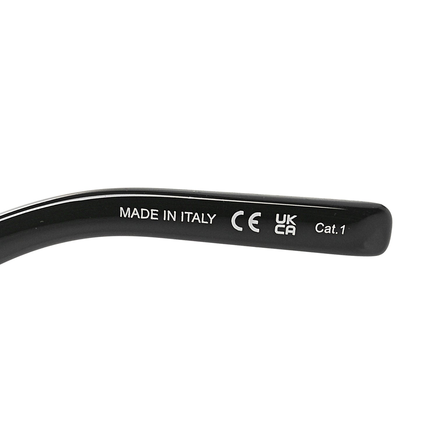 Acetate Geometric Aviator Sunglasses SL 545 Black
