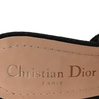 Christian Dior Fabric Cannage Pumps 36.5 Black 8 of 8