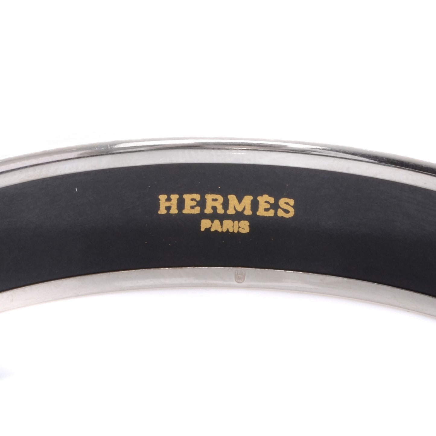 Enamel Wide Caleche Bracelet 65 Red