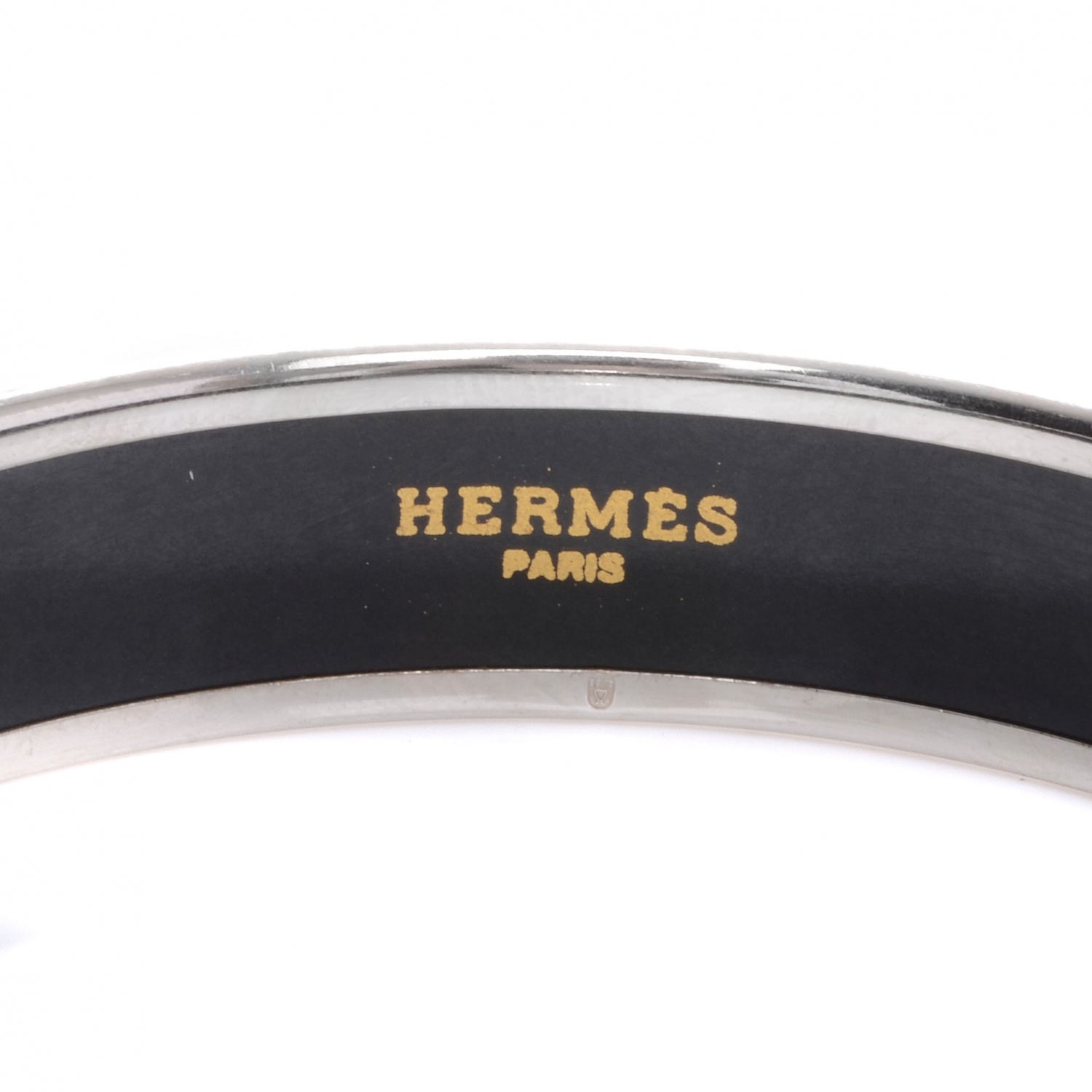 Hermes Enamel Wide Caleche Bracelet 65 Red 3 of 5