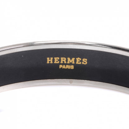 Hermes Enamel Wide Caleche Bracelet 65 Red 3 of 5
