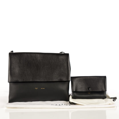 Celine Baby Calfskin All Soft Shoulder Bag Black 3 of 9