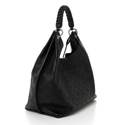 Louis Vuitton Mahina Carmel Hobo Black 3 of 9