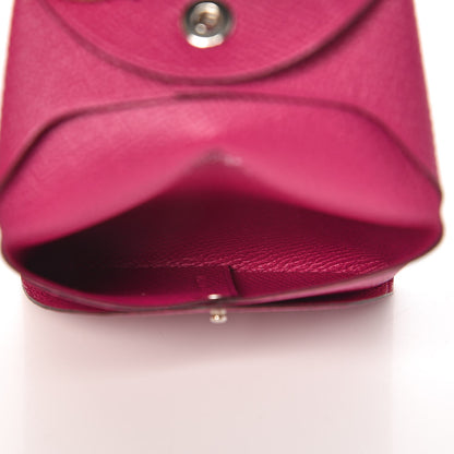 Hermes Epsom Bastia Coin Purse Rose Pourpre 7 of 8