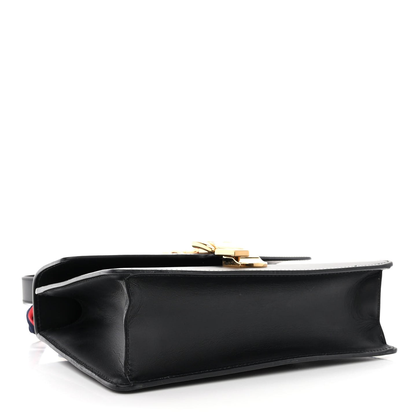 Calfskin Small Sylvie Shoulder Bag Black