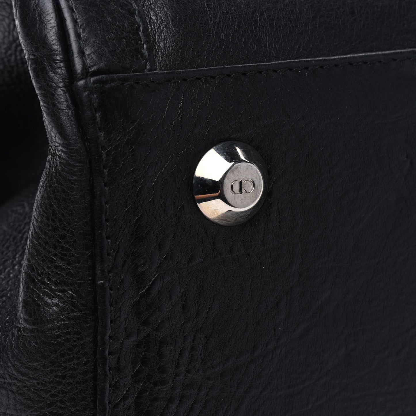 Calfskin CD Tote Black