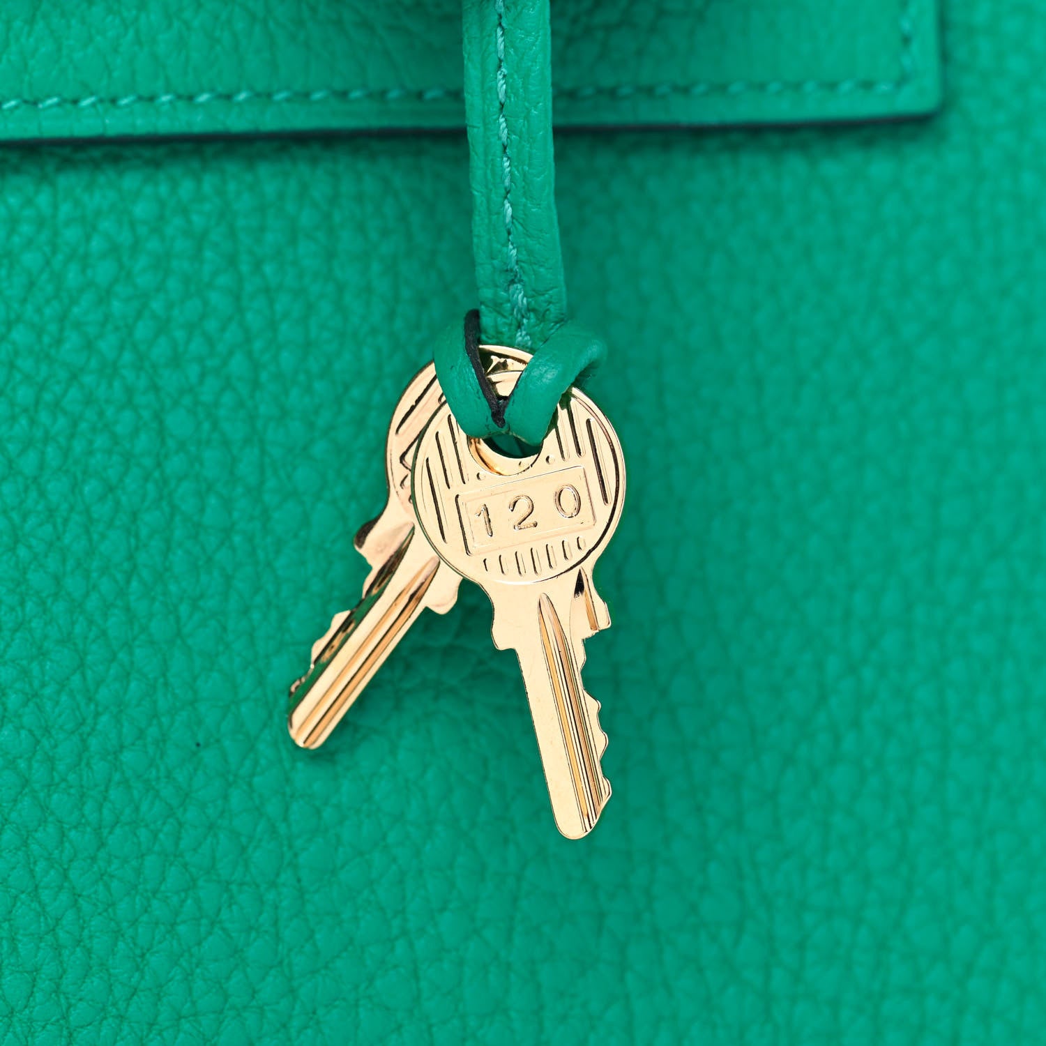 Hermes Togo Kelly Retourne 25 Menthe 29 of 36
