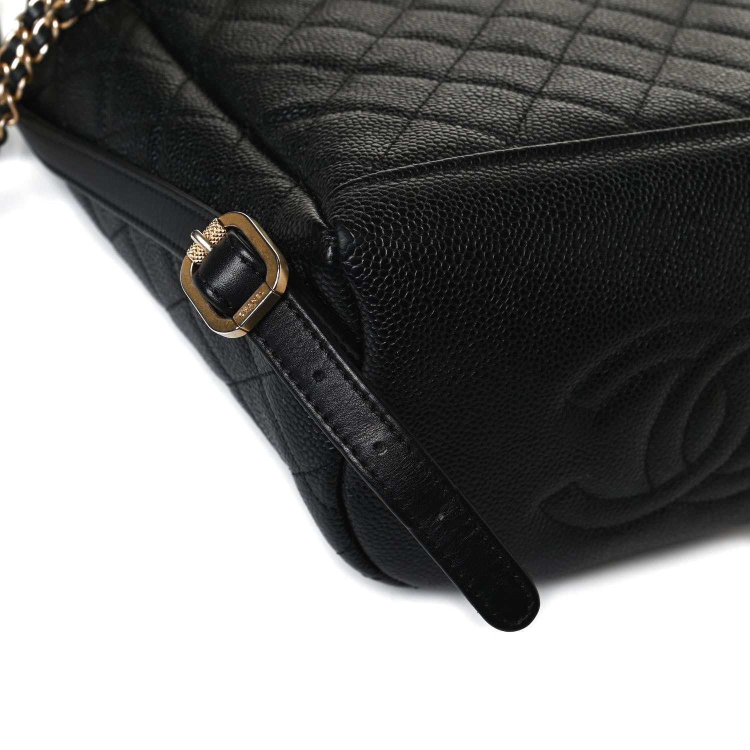Chanel Caviar Quilted Filigree Backpack Black 10 of 15