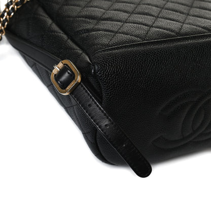 Chanel Caviar Quilted Filigree Backpack Black 10 of 15