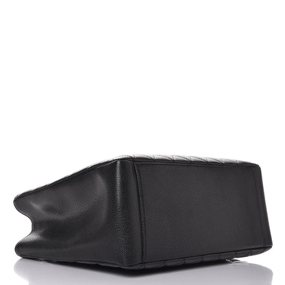 Chanel Caviar Quilted Grand Shopping Tote GST Black 4 of 7