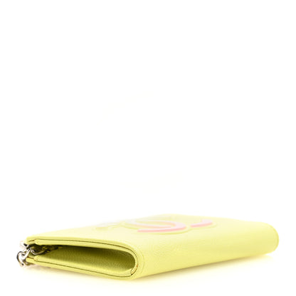 Chanel Caviar Key Holder Case Light Pink Light Green 4 of 7