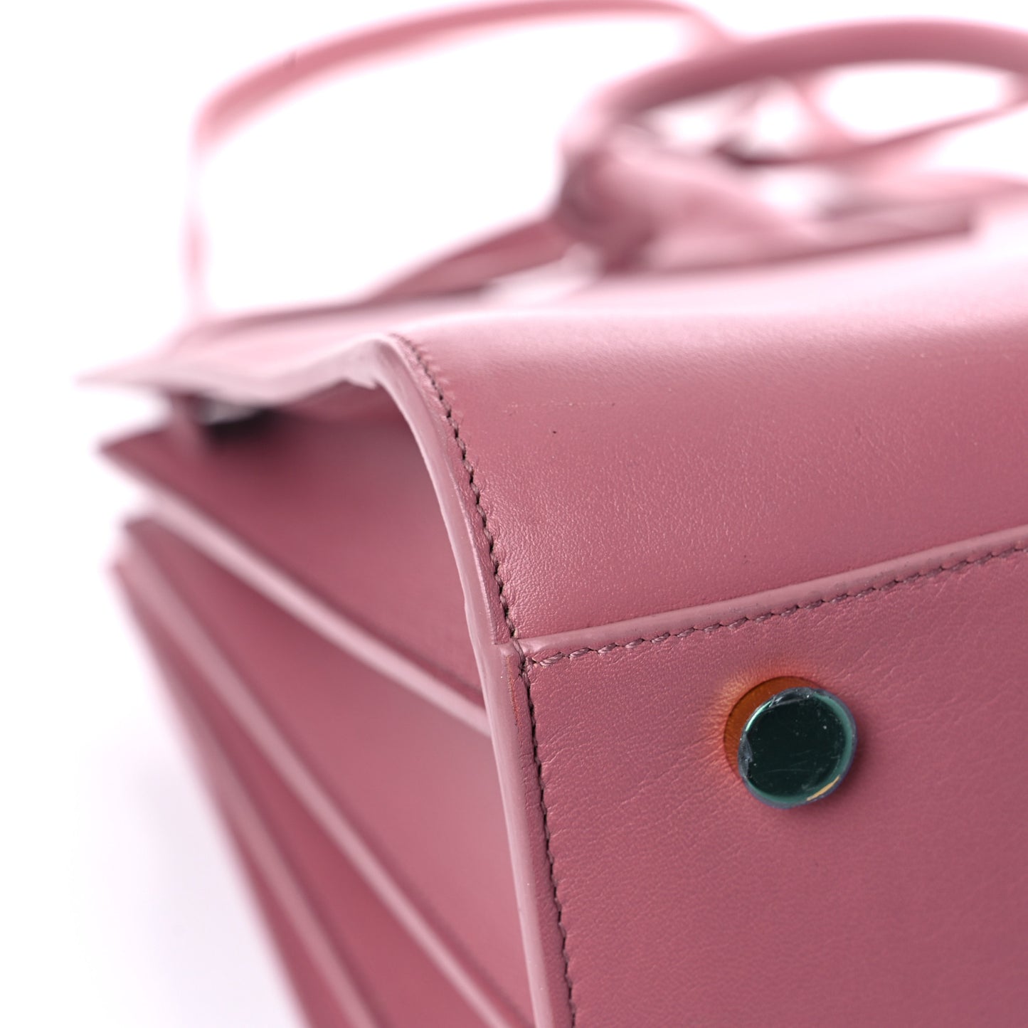 Calfskin Small Sac De Jour Dark Rose