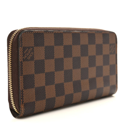 Louis Vuitton Damier Ebene Zippy Wallet 3 of 9