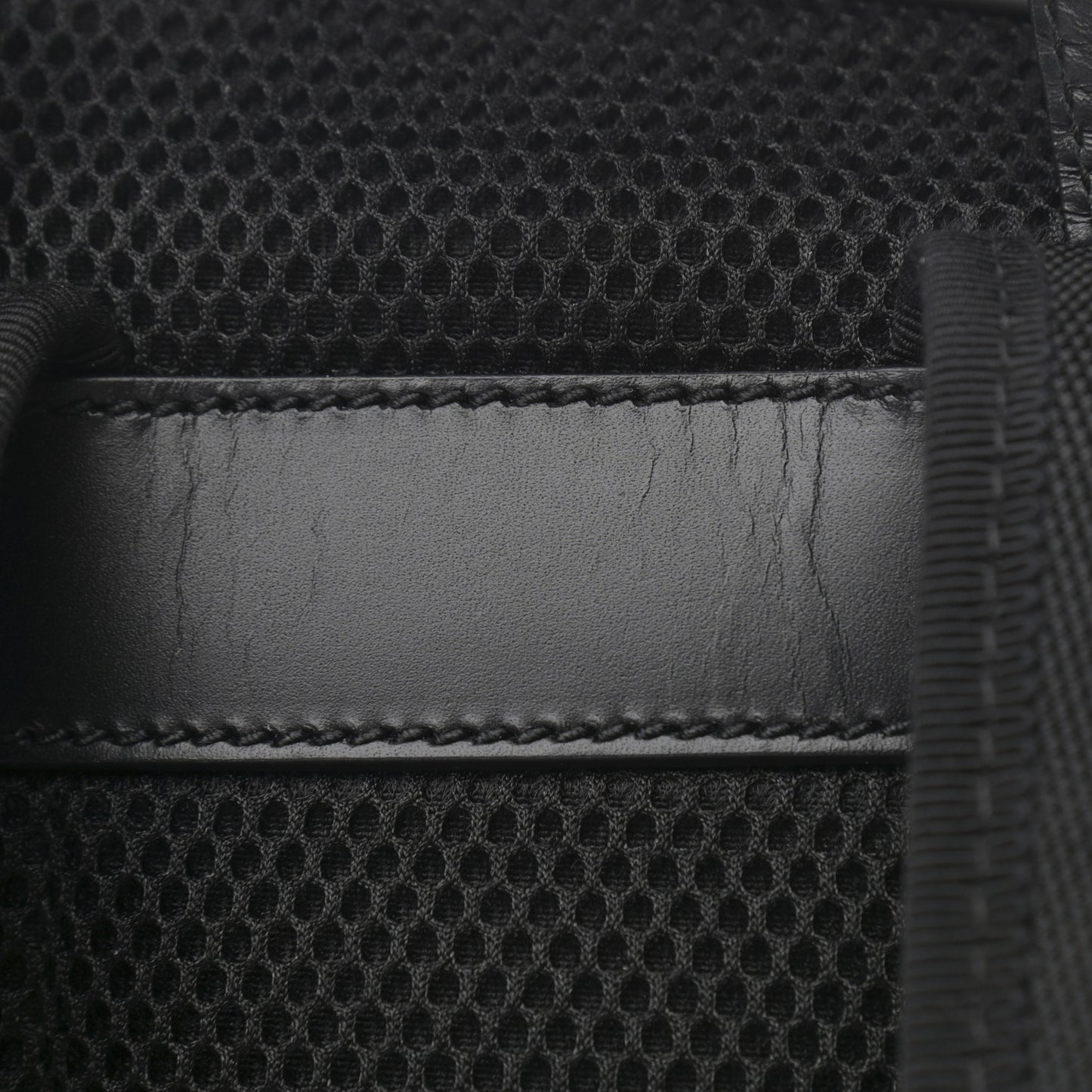 GG Supreme Monogram Medium Backpack Black