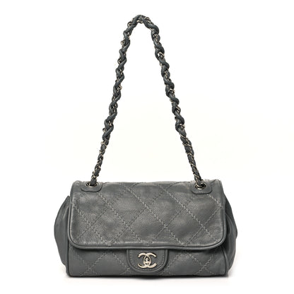 Chanel Calfskin Ultimate Stitch Flap Gray 1 of 10