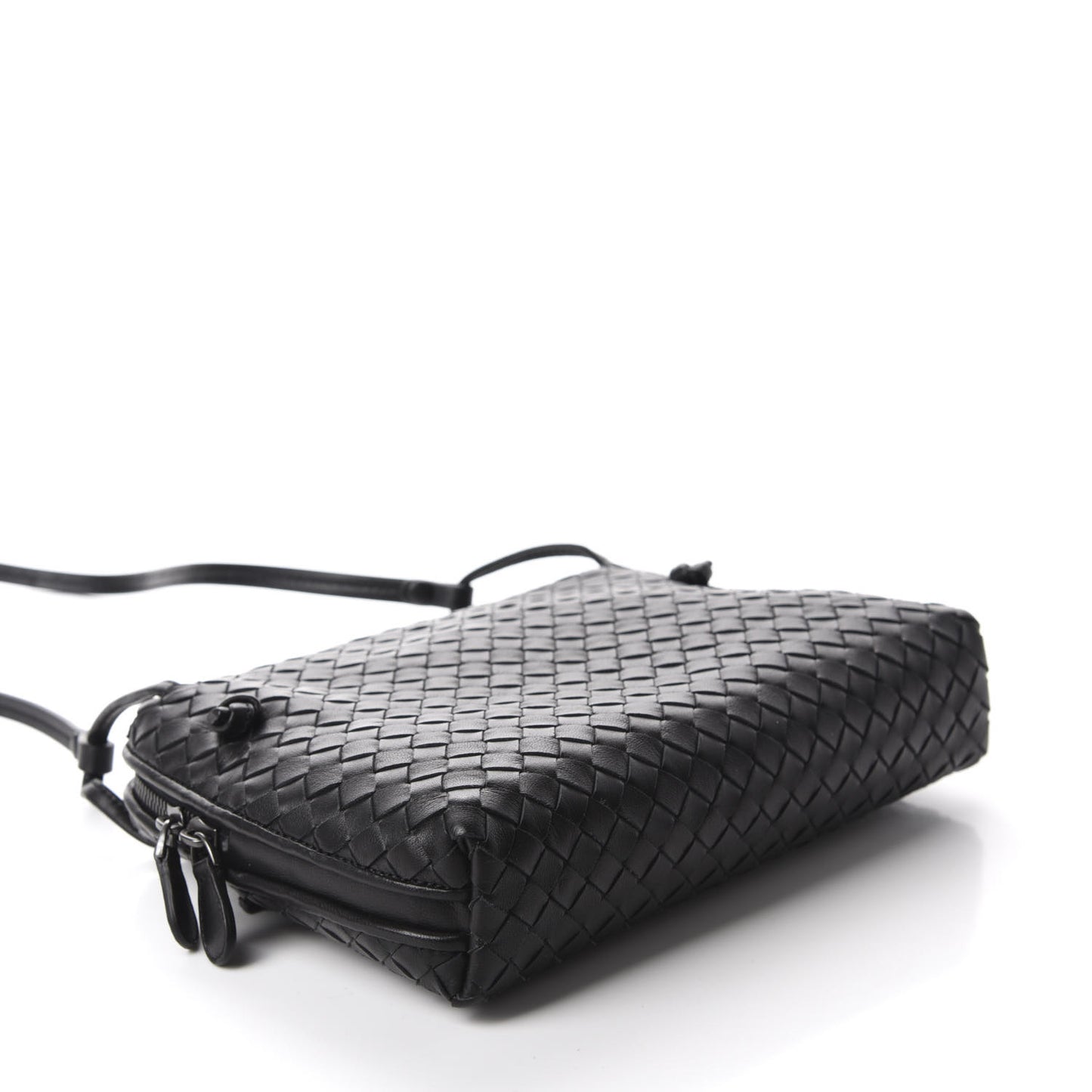 Nappa Intrecciato Nodini Bag Black