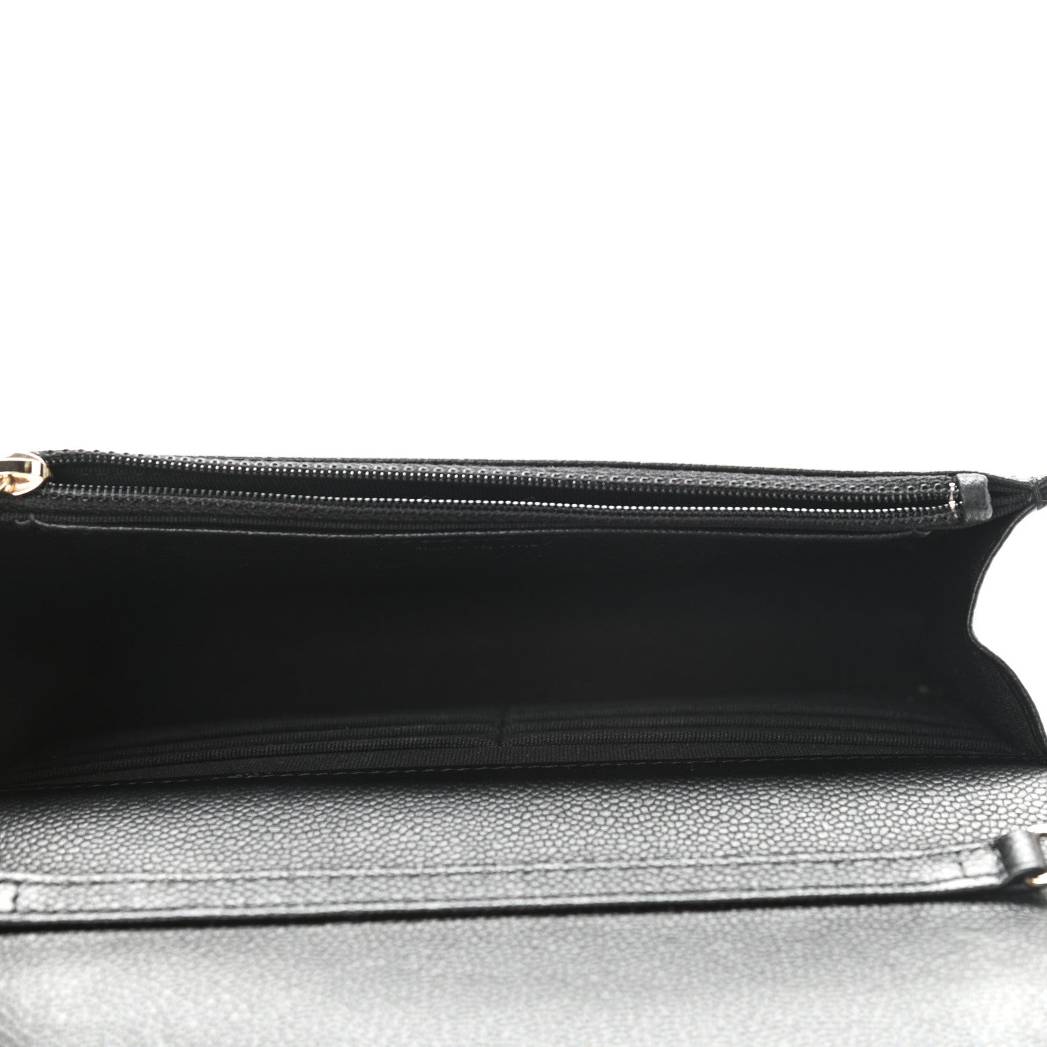 Chanel Caviar Quilted Tiny CC Wallet On Chain WOC Black 5 of 11