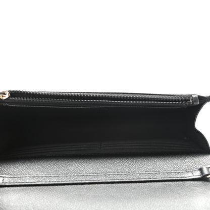 Chanel Caviar Quilted Tiny CC Wallet On Chain WOC Black 5 of 11