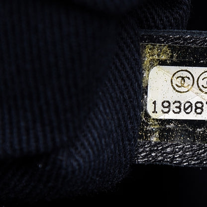 Chanel Denim Large Shopping Tote Blue 9 of 10