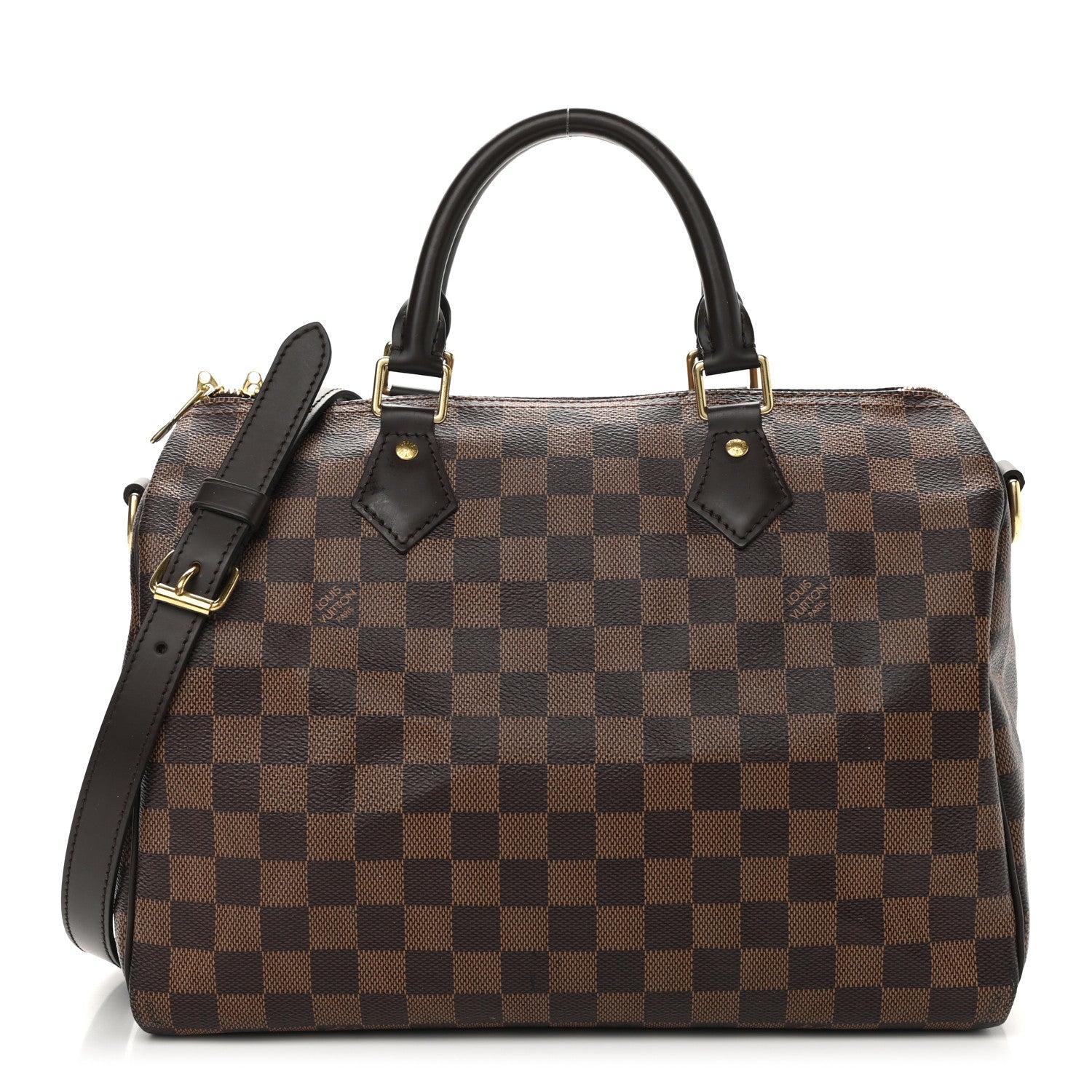 Louis Vuitton Damier Ebene Speedy Bandouliere 30 1 of 11