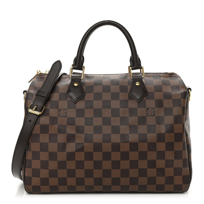 Louis Vuitton Damier Ebene Speedy Bandouliere 30 1 of 11