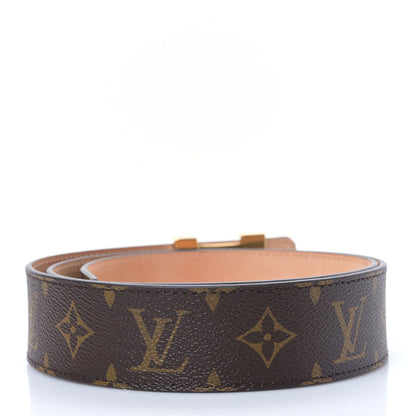 Louis Vuitton Monogram 40mm LV Initiales Belt 95 38 2 of 5