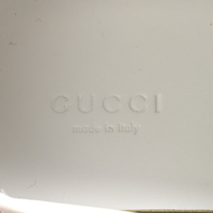 Gucci Dali Soft Calfskin GG Tennis Embossed Perforated Womens Platform 55mm Sneakers 37.5 White Gold 8 of 9