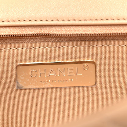Chanel Lambskin Quilted Medium Chanel 19 Flap Beige 6 of 12