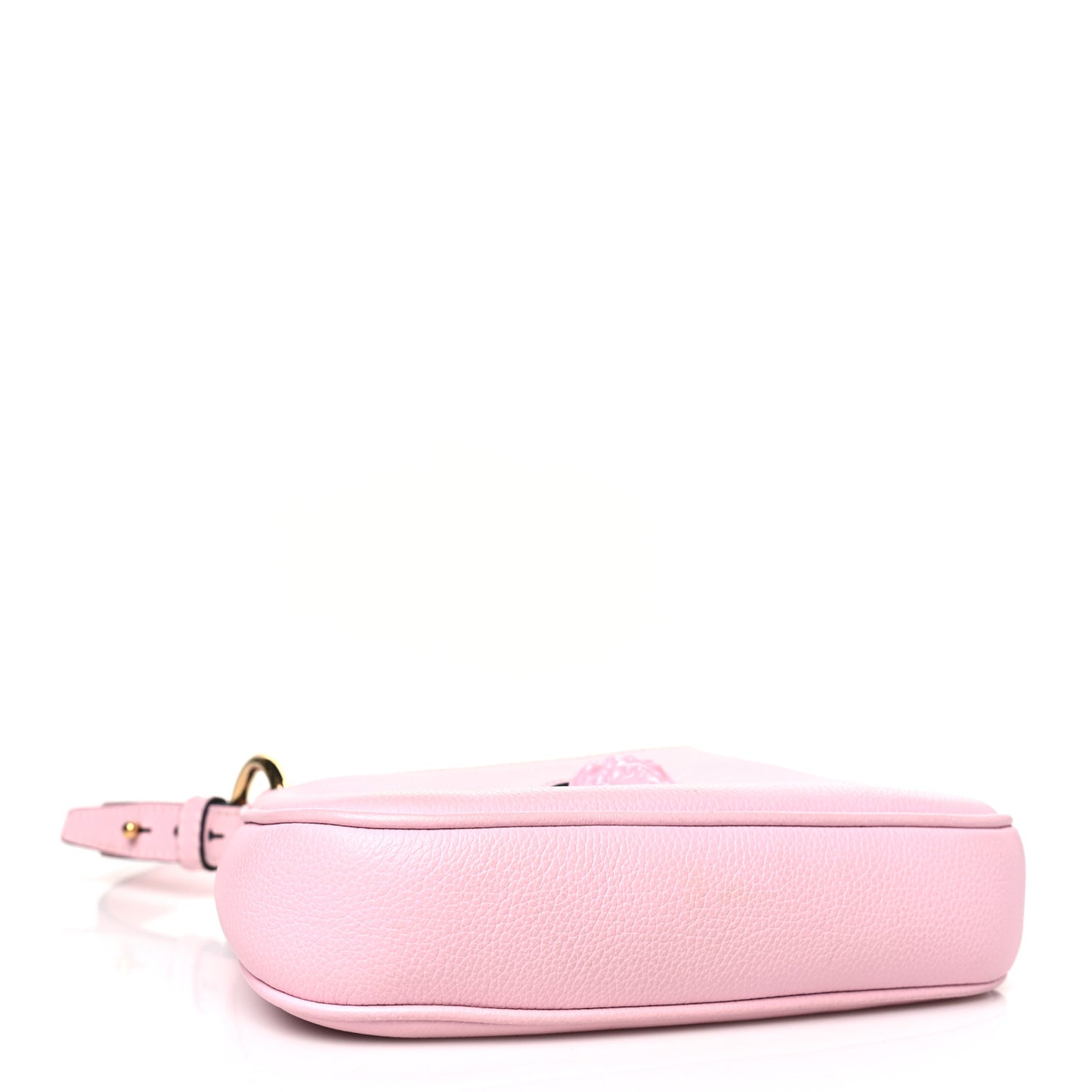 Calfskin La Medusa Small Hobo Crossbody Pink