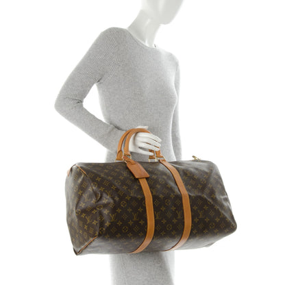 Louis Vuitton Monogram Keepall 50 2 of 7