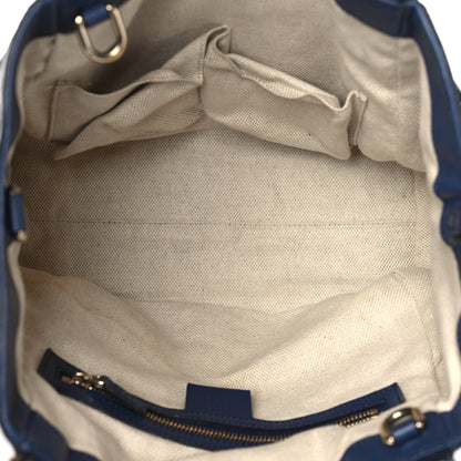 Gucci Patent Small Soho Shoulder Bag Navy 5 of 10